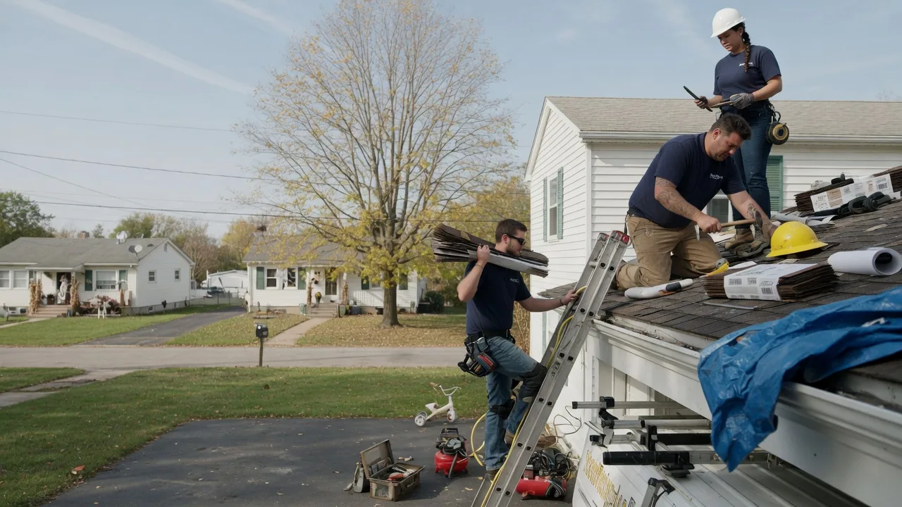 Local Roofing Contractors in West Lebanon, IN near me